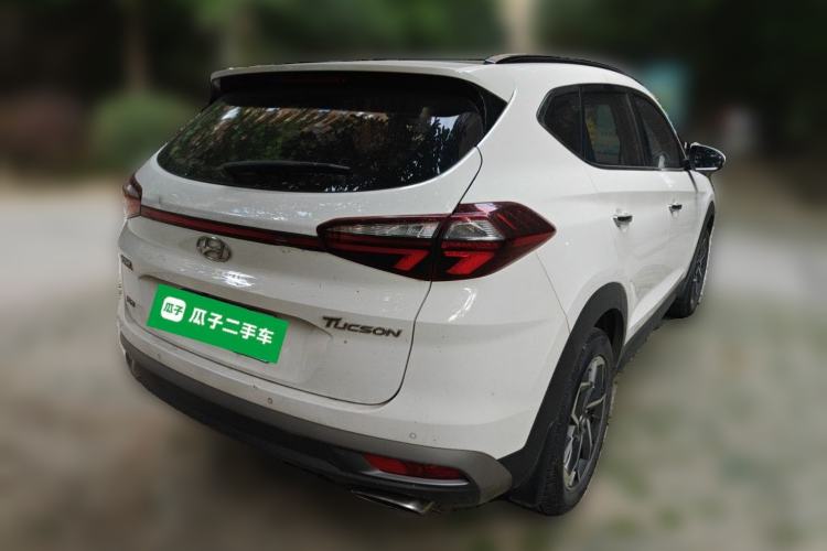 Used Hyundai Tucson 2019 280TGDi Dual-Clutch Two-Wheel Drive Fashion Edition China VI Standard Rear Right 45 Deg