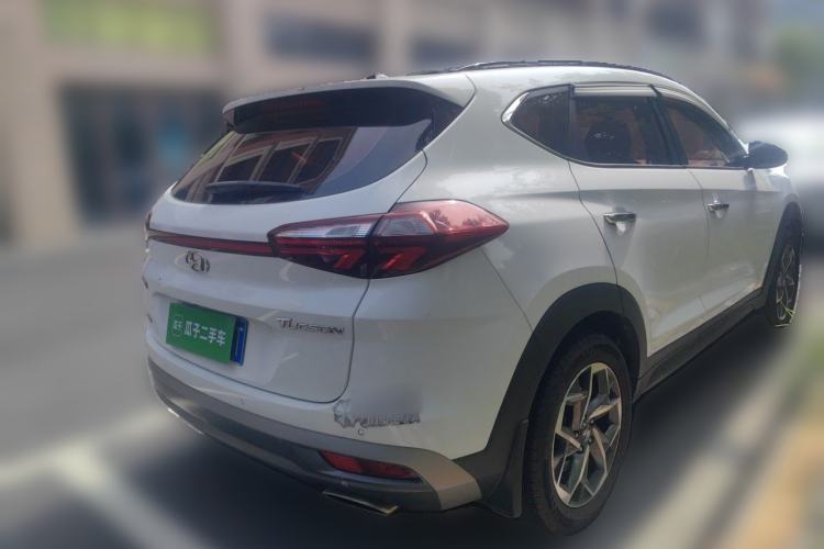 Used Hyundai Tucson 2019 280TGDi Dual-Clutch Two-Wheel Drive Fashion Edition China V Standard Rear Right 45 Deg