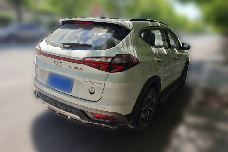 Used Hyundai Tucson 2019 280TGDi Dual-Clutch Two-Wheel Drive Fashion Edition China VI Standard Rear Right 45 Deg
