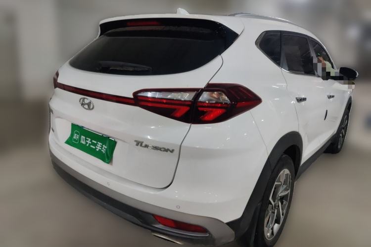 Used Hyundai Tucson 2019 280TGDi Dual-Clutch Two-Wheel Drive Smart Connect Version China V Standard Rear Right 45 Deg