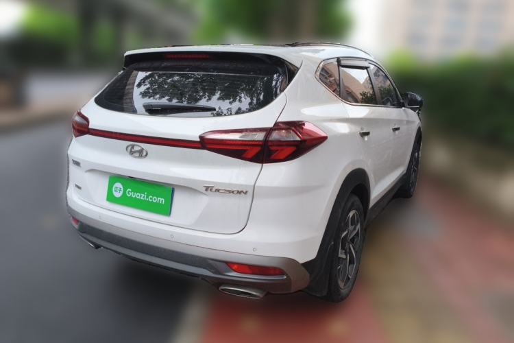 Used Hyundai Tucson 2019 280TGDi Dual-Clutch Two-Wheel Drive Fashion Edition China VI Standard Rear Right 45 Deg