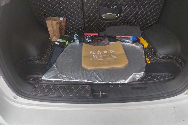 Used Hyundai Tucson 2019 280TGDi Dual-Clutch Two-Wheel Drive Smart Connect Version China VI Trunk