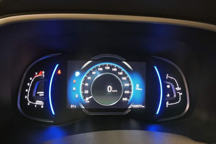 Used Hyundai Tucson 2020 280TGDi Two-Wheel-Drive GLS Fashion Edition China VI Standard Instrument Cluster
