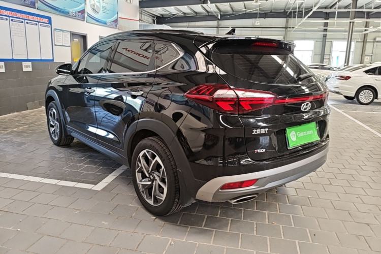 Used Hyundai Tucson 2020 280TGDi Two-Wheel-Drive GLS Fashion Edition China VI Standard Rear Left 45 Deg