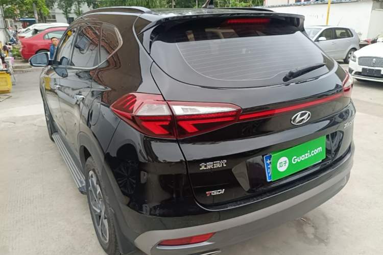 Used Hyundai Tucson 2020 280TGDi Two-Wheel-Drive GLS Fashion Edition China VI Standard Rear Left 45 Deg