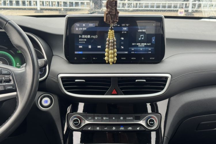 Used Hyundai Tucson 2020 280TGDi Two-Wheel-Drive GLS Smart Connectivity Version China VI Standard Audio And AC Panel