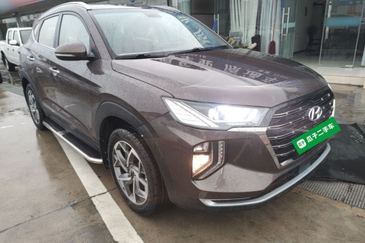 Used Hyundai Tucson 2020 280TGDi Two-Wheel-Drive GLS Smart Connectivity Version China VI Standard Front Right 45 Deg