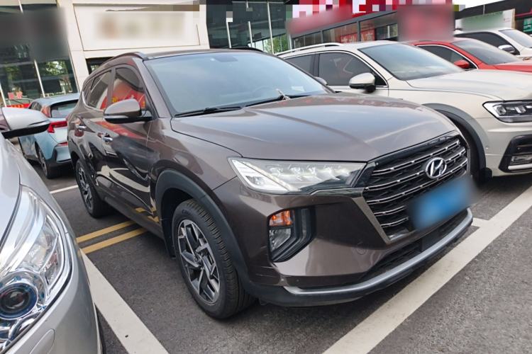 Used Hyundai Tucson 2020 280TGDi Two-Wheel-Drive GLS Fashion Edition China VI Standard Front Right 45 Deg