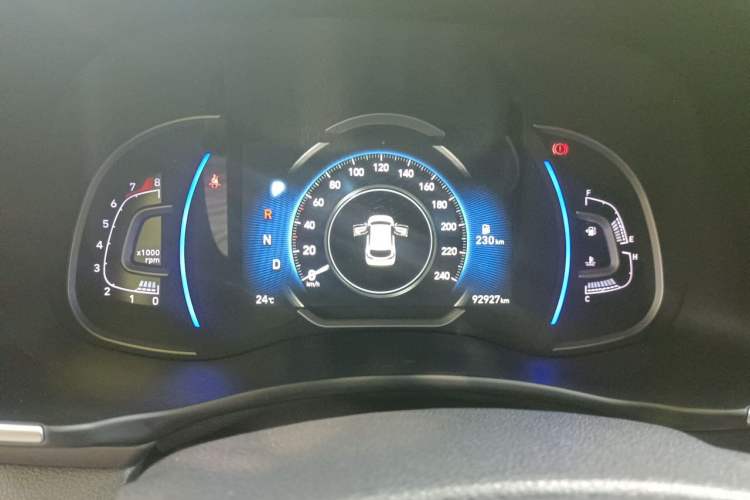 Used Hyundai Tucson 2020 280TGDi Dual-Clutch Two-Wheel Drive Smart Edition Emission Standard China V Instrument Cluster
