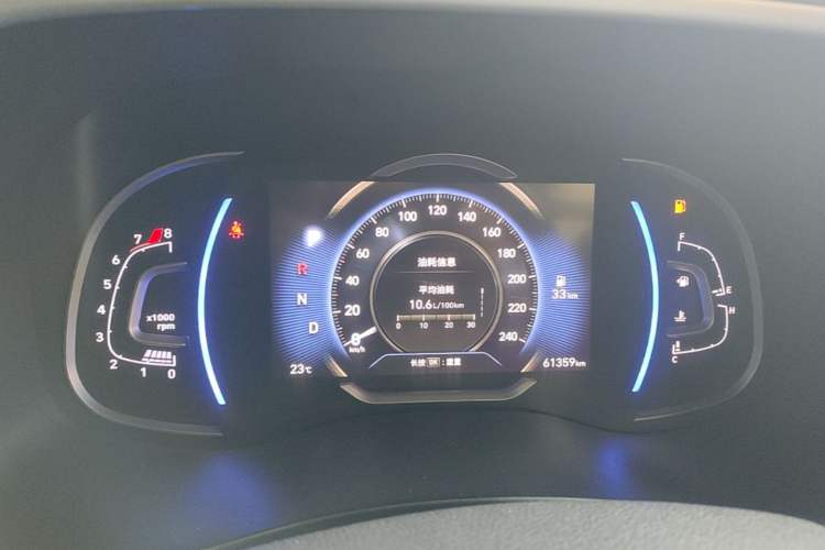 Used Hyundai Tucson 2020 280TGDi Two-Wheel-Drive GLS Fashion Edition China VI Standard Instrument Cluster