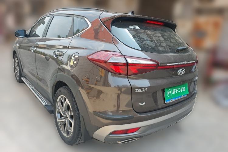 Used Hyundai Tucson 2020 280TGDi Two-Wheel-Drive GLS Fashion Edition China VI Standard Rear Left 45 Deg