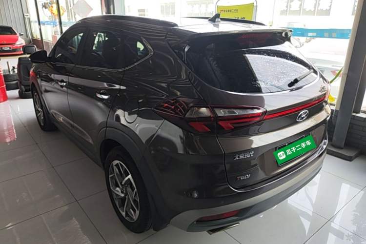 Used Hyundai Tucson 2020 280TGDi Two-Wheel-Drive GLS Fashion Edition China VI Standard Rear Left 45 Deg