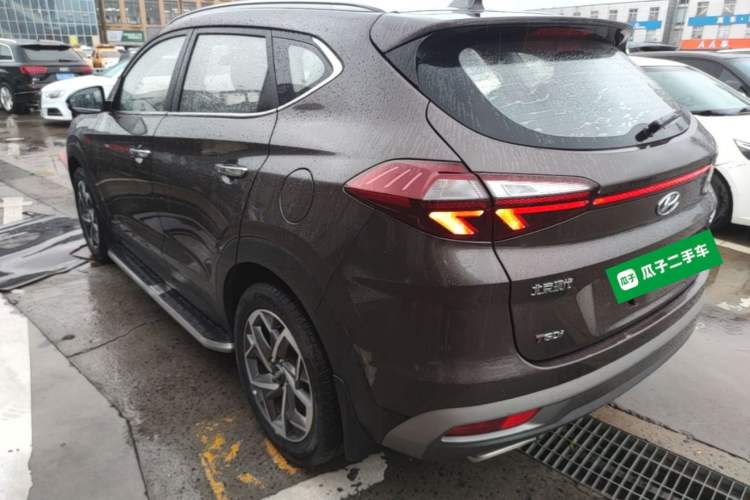 Used Hyundai Tucson 2020 280TGDi Two-Wheel-Drive GLS Smart Connectivity Version China VI Standard Rear Left 45 Deg