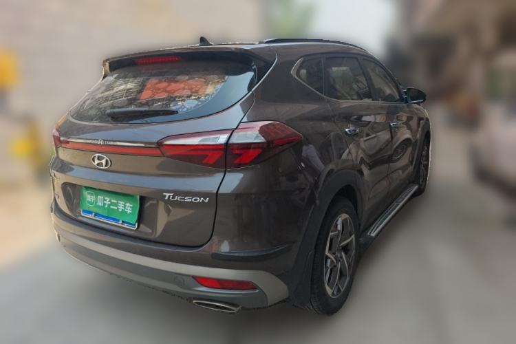Used Hyundai Tucson 2020 280TGDi Two-Wheel-Drive GLS Fashion Edition China VI Standard Rear Right 45 Deg