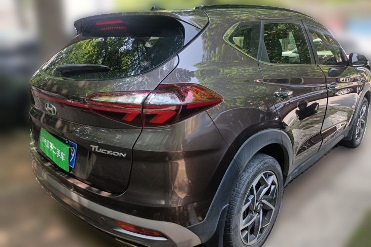 Used Hyundai Tucson 2020 280TGDi Dual-Clutch Two-Wheel Drive Smart Edition Emission Standard China V Rear Right 45 Deg