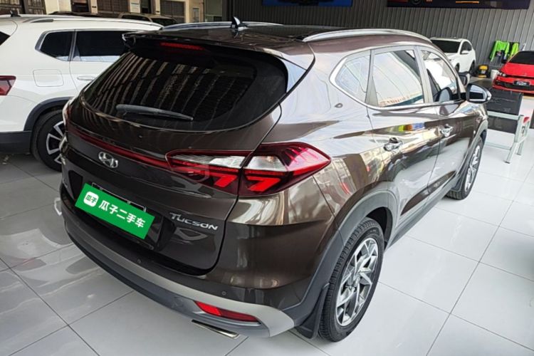 Used Hyundai Tucson 2020 280TGDi Two-Wheel-Drive GLS Fashion Edition China VI Standard Rear Right 45 Deg