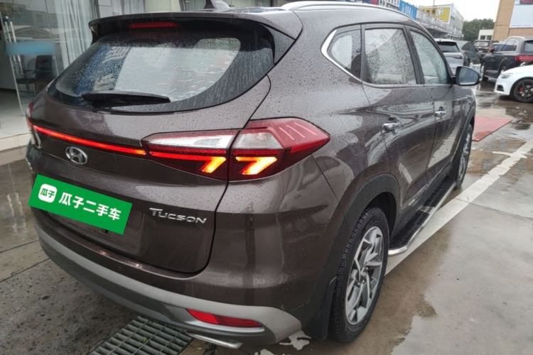 Used Hyundai Tucson 2020 280TGDi Two-Wheel-Drive GLS Smart Connectivity Version China VI Standard Rear Right 45 Deg
