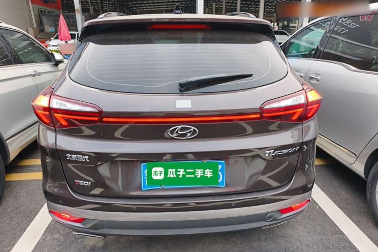 Used Hyundai Tucson 2020 280TGDi Two-Wheel-Drive GLS Fashion Edition China VI Standard Rear