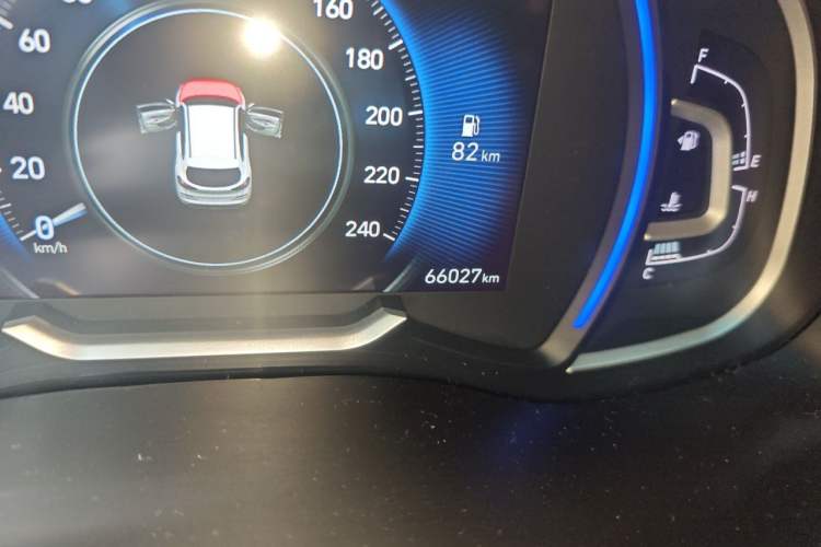 Used Hyundai Tucson 2020 280TGDi Two-Wheel-Drive GLS Smart Connectivity Version China VI Standard Odometer Close Up