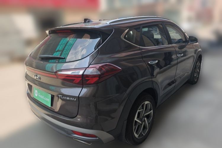 Used Hyundai Tucson 2020 280TGDi Two-Wheel-Drive GLS Smart Connectivity Version China VI Standard Rear Right 45 Deg