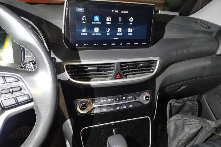Used Hyundai Tucson 2020 280TGDi Two-Wheel-Drive GLS Fashion Edition China VI Standard Audio And AC Panel