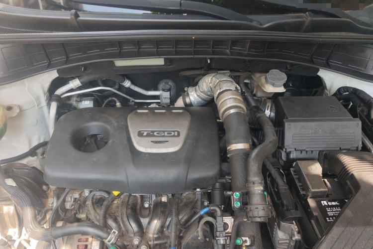 Used Hyundai Tucson 2020 280TGDi Two-Wheel-Drive GLS Fashion Edition China VI Standard Engine Bay