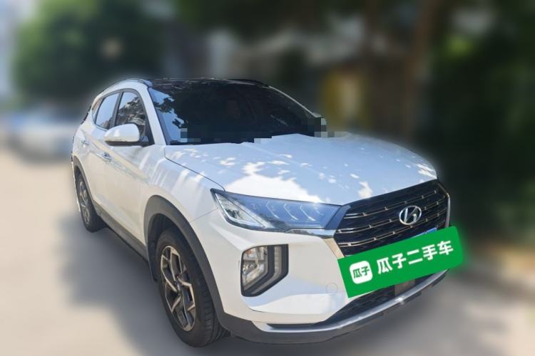 Used Hyundai Tucson 2020 280TGDi Two-Wheel-Drive GLS Fashion Edition China VI Standard Front Right 45 Deg