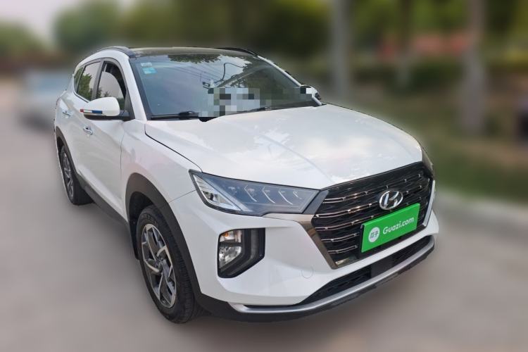 Used Hyundai Tucson 2020 280TGDi Two-Wheel-Drive GLS Fashion Edition China VI Standard Front Right 45 Deg