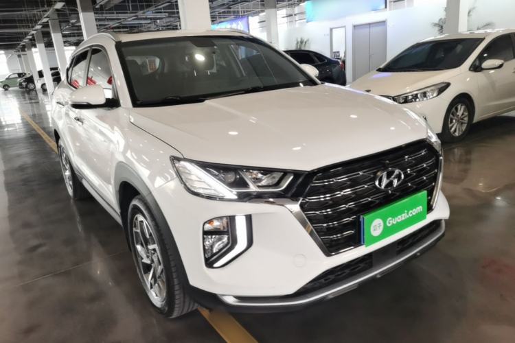 Used Hyundai Tucson 2020 280TGDi Two-Wheel-Drive GLS Smart Connectivity Version China VI Standard Front Right 45 Deg