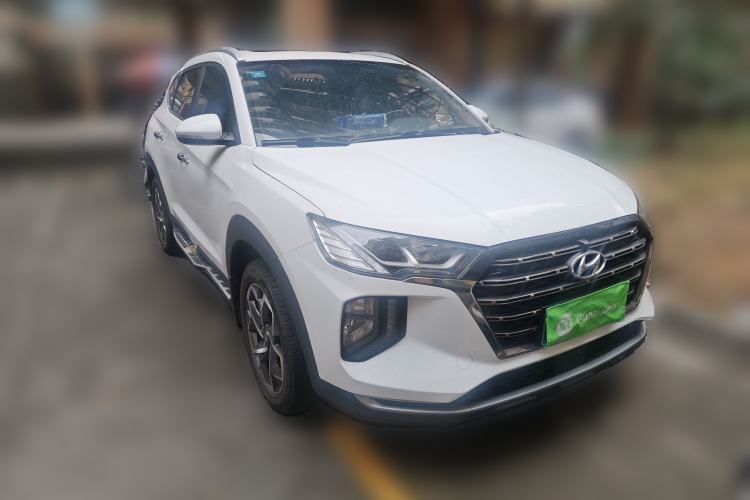 Used Hyundai Tucson 2020 280TGDi Two-Wheel-Drive GLS Smart Connectivity Version China VI Standard Front Right 45 Deg