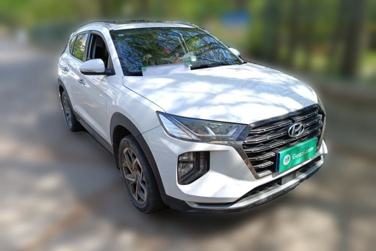 Used Hyundai Tucson 2020 280TGDi Two-Wheel-Drive GLS Smart Connectivity Version China VI Standard Front Right 45 Deg