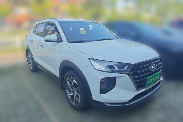 Used Hyundai Tucson 2020 280TGDi Two-Wheel-Drive GLS Smart Connectivity Version China VI Standard Front Right 45 Deg