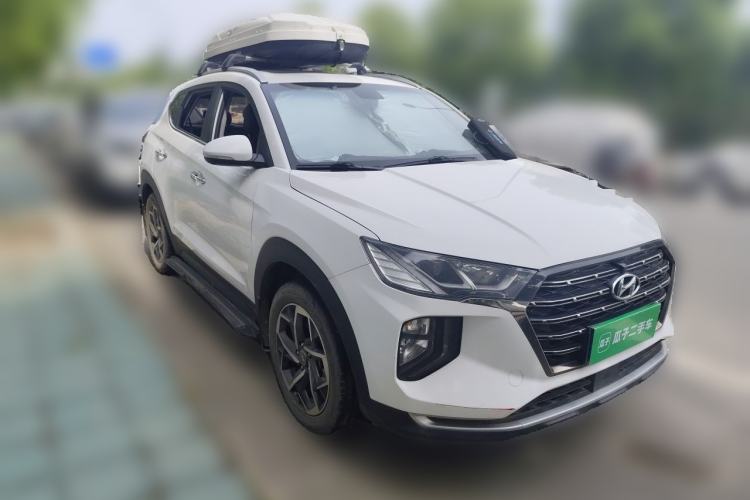 Used Hyundai Tucson 2020 280TGDi Two-Wheel-Drive GLS Smart Connectivity Version China VI Standard Front Right 45 Deg