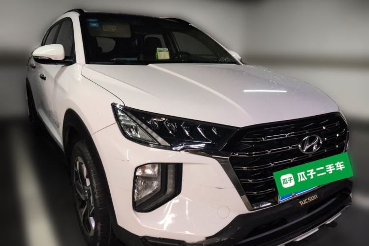 Used Hyundai Tucson 2020 280TGDi Two-Wheel-Drive GLS Fashion Edition China VI Standard Front Right 45 Deg