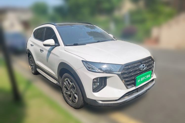 Used Hyundai Tucson 2020 280TGDi Dual-Clutch Two-Wheel Drive Smart Edition Emission Standard China V Front Right 45 Deg