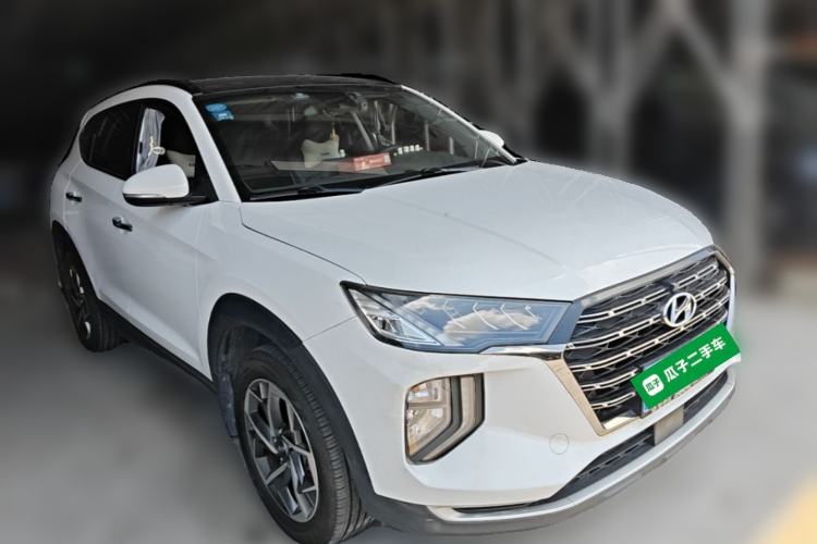 Used Hyundai Tucson 2020 280 TGDi Two-Wheel-Drive DLX Smart Enjoyment Version China VI Standard Front Right 45 Deg