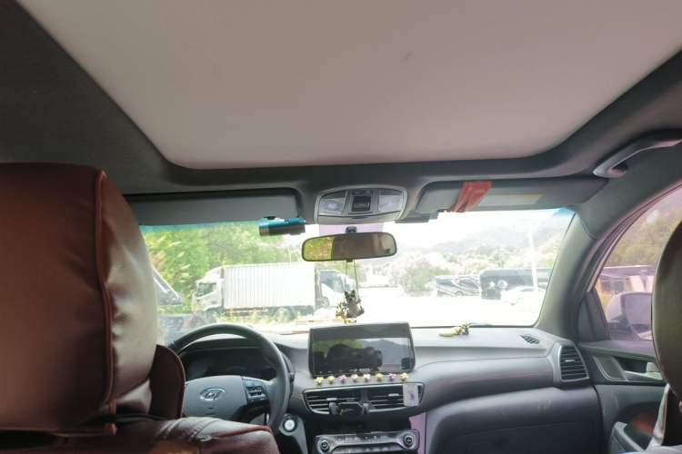 Used Hyundai Tucson 2020 280TGDi Two-Wheel-Drive GLS Fashion Edition China VI Standard Headliner