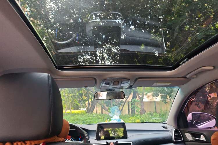 Used Hyundai Tucson 2020 280TGDi Two-Wheel-Drive GLS Fashion Edition China VI Standard Headliner