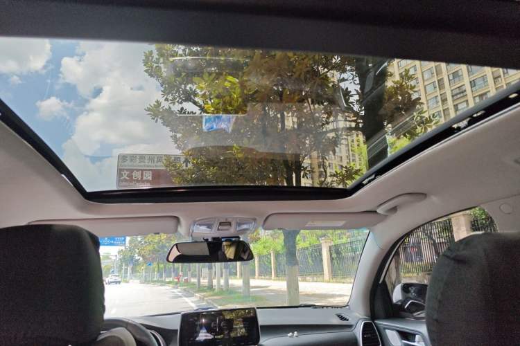 Used Hyundai Tucson 2020 280TGDi Two-Wheel-Drive GLS Fashion Edition China VI Standard Headliner