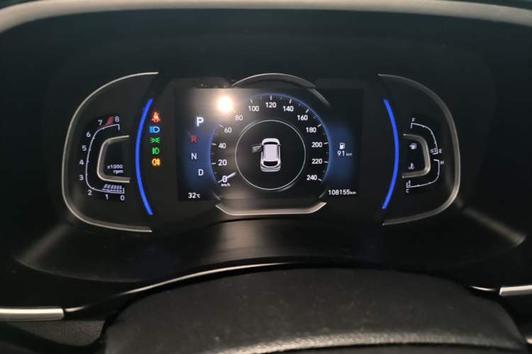 Used Hyundai Tucson 2020 280TGDi Two-Wheel-Drive GLS Fashion Edition China VI Standard Instrument Cluster