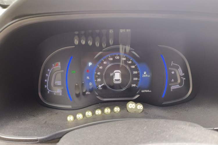 Used Hyundai Tucson 2020 280TGDi Two-Wheel-Drive GLS Fashion Edition China VI Standard Instrument Cluster