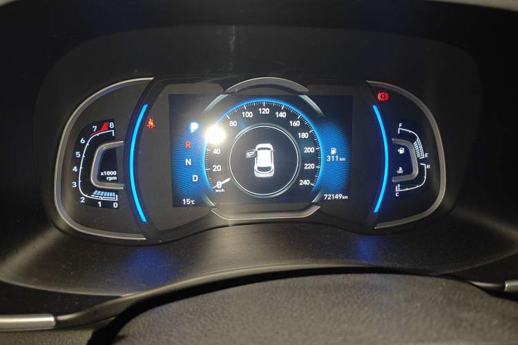 Used Hyundai Tucson 2020 280TGDi Two-Wheel-Drive GLS Fashion Edition China VI Standard Instrument Cluster