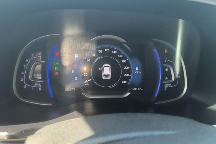 Used Hyundai Tucson 2020 280TGDi Two-Wheel-Drive GLS Fashion Edition China VI Standard Instrument Cluster