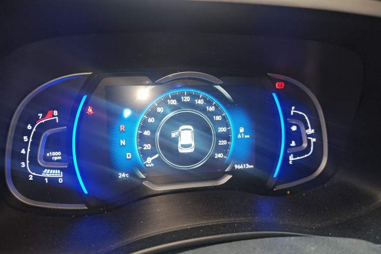 Used Hyundai Tucson 2020 280TGDi Two-Wheel-Drive GLS Smart Connectivity Version China VI Standard Instrument Cluster
