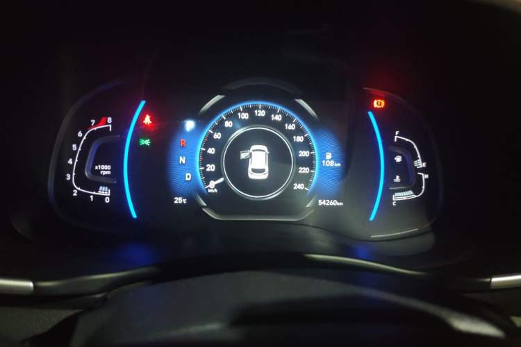Used Hyundai Tucson 2020 280TGDi Two-Wheel-Drive GLS Smart Connectivity Version China VI Standard Instrument Cluster