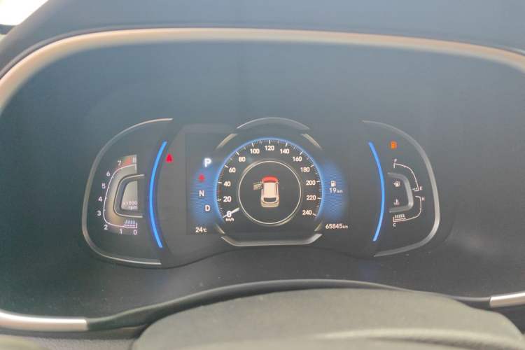 Used Hyundai Tucson 2020 280TGDi Two-Wheel-Drive GLS Smart Connectivity Version China VI Standard Instrument Cluster