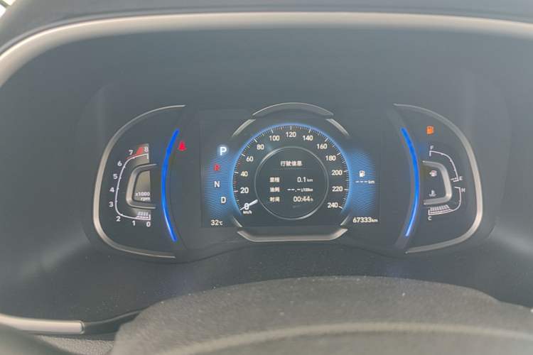 Used Hyundai Tucson 2020 280TGDi Two-Wheel-Drive GLS Fashion Edition China VI Standard Instrument Cluster