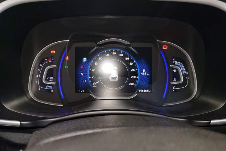 Used Hyundai Tucson 2020 280TGDi Two-Wheel-Drive GLS Fashion Edition China VI Standard Instrument Cluster