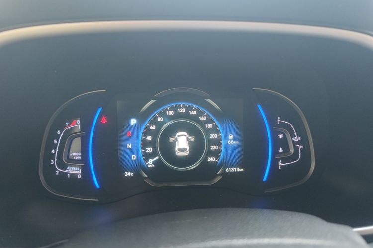 Used Hyundai Tucson 2020 280TGDi Two-Wheel-Drive GLS Fashion Edition China VI Standard Odometer Close Up