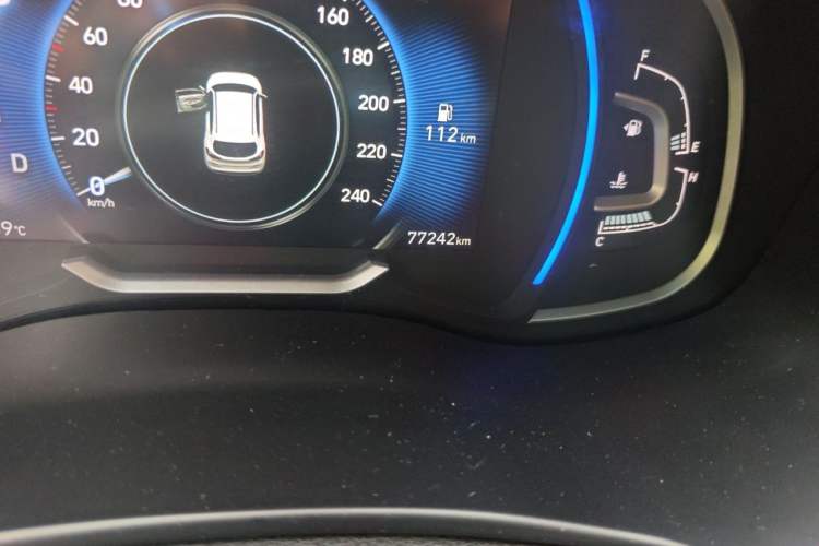 Used Hyundai Tucson 2020 280TGDi Two-Wheel-Drive GLS Fashion Edition China VI Standard Odometer Close Up